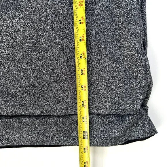 PINK Victoria’s Secret Bling Sequin Campus Collar Sweatshirt Rainbow Sleeve L - Picture 7 of 10